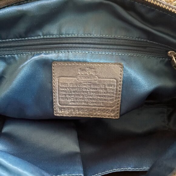 Coach Madison Gathered Leather Sophia Satchel - Picture 7 of 12